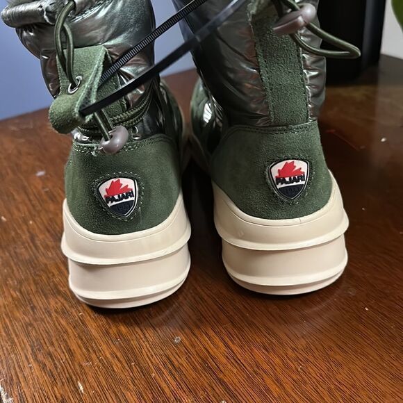 PAJAR Aviva Green Platinum Faux Fur-Lined Waterproof Boots - Picture 4 of 4